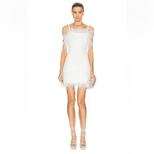 Staud Etta Feather Dress